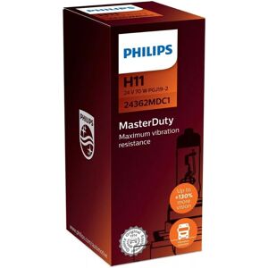 Philips - Ampoule pour éclairage avant H11 24V Master Duty - Publicité