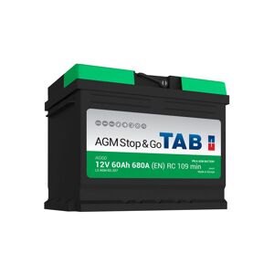 - Batterie de démarrage Start&Stop agm L2  12V 60Ah 680A