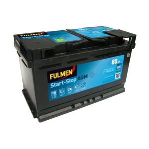 Fulmen - Batterie agm Start And Stop FK800 12V 80ah 800A - Publicité