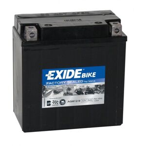 Exide - Batterie moto AGM12-9 12v 9ah 120A - Publicité