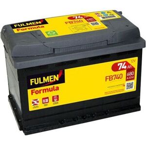 Fulmen - Batterie Formula FB740 12v 74AH 680A - Publicité