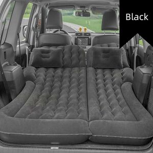 SENDERPICK Matelas gonflable suv pour voiture Matelas gonflable amovible pour voiture Matelas gonflable plus épais pour camping Matelas gonflable avec 2 coussins et pompe, noir - Publicité