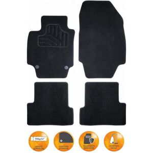 - Tapis auto compatible avec Nissan Juke ap10 - Noir