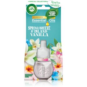 Air Wick Spring Fresh Spring Breeze Island Vanilla diffuseur electrique de parfum dambiance recharge 19 ml