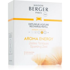 Maison Berger Paris Aroma Energy desodorisant voiture recharge (Sparkling Zest) 2x17 g