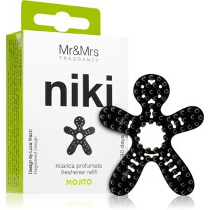 Mr Mrs Fragrance Niki Mojito desodorisant voiture recharge 1 pcs