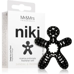 Mr Mrs Fragrance Niki Sandal Incense desodorisant voiture recharge 1 pcs