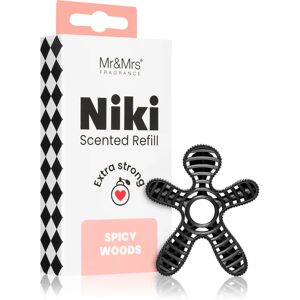 Mr Mrs Fragrance Niki Spicy Woods desodorisant voiture recharge 1 pcs