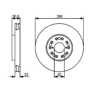 BOSCH Disque de frein (à l'unité) 4047024400160 LEXUS IS - Publicité