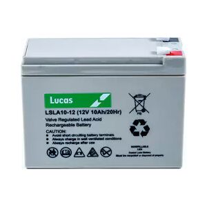 LUCAS Batterie LUCAS VRLA / AGM Stand by : Loisir / Alarme / Camping-car / Marine 10AH 5060196067664 - Publicité