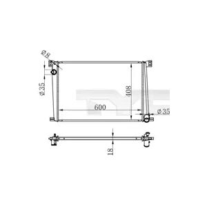 TYC Radiateur 8717475117738 - Publicité
