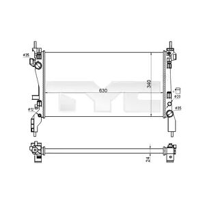TYC Radiateur 8717475094879 - Publicité