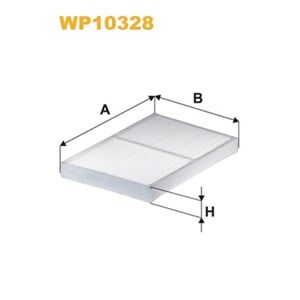 Filtre air de lhabitacle WIX FILTERS WP10328