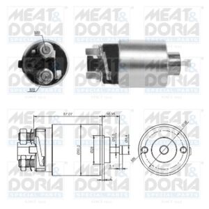 Interrupteur magnetique, demarreur MEAT & DORIA 46285