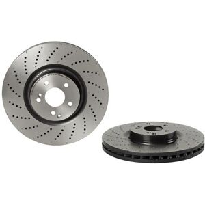 Disque de frein BREMBO 09B76951 avant, ventile, hautement carbonise, 1 piece