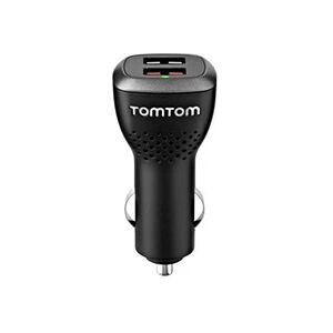 TomTom High-Speed Dual Charger - Adaptateur d'alimentation pour voiture - 2.4 A - 2 connecteurs de sortie (USB) - pour GO 620, 6200; GO Professional 520, - Publicité