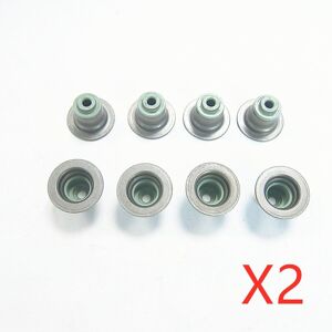 Inlet 16 Pcs Valve D'admission Et D'échappement De Cylindre, Joint D'huile, Lf01-10-1f5 L807-10-155, Pour Mazda 2, Mazda 3, Mazda 5, Mazda 6, Cx7, Honour Bt-50 Nipseyteko - Publicité