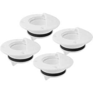 Ffityle 3x4-Set Nylon Boat Transom Deck Mount Drain Scupper Valve Bouchon À Vis Bouchon - Publicité