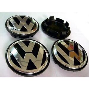 4 x centre de roue cache moyeu VW 65mm logo volkswagen emblème 3B7601171