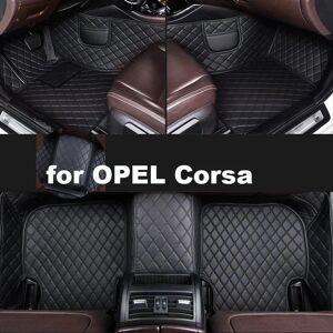 Tapis de sol Opel Corsa F 3D caoutchouc avec rebords
