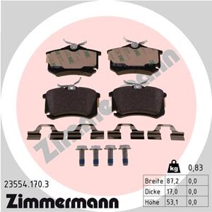 Brake pads 23554.170.3