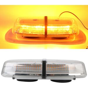 Lumières stroboscopiques de toit 72 LED, lampe d avertissement de danger d urgence, clignotant de sécurité pour camion, Mini barre LED, lumière stroboscopique ambre, accessoires de voiture - Publicité