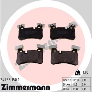 Brake pads 24733.150.1