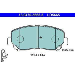 ATE brake pads 13.0470-5665.2 - Publicité