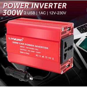 Onduleur de voiture écran LCD DC 12V à AC 220V 1500W / 2000W