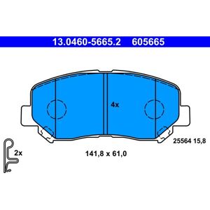 ATE brake pads 13.0460-5665.2 - Publicité