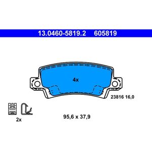 ATE brake pads 13.0460-5819.2 - Publicité