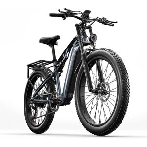 Shengmilo eBike Shengmilo Vélo électrique pour adultes 1000 W puissant moteur BAFANG 17,5 Ah batterie Samsung 840 WH, 26 x 3 cm gros pneu suspension complète 42 km/h Ebike - Publicité