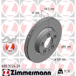 Brake disc 600.3224.20