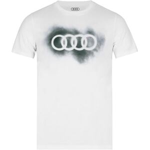 Audi  T-Shirt, Blanc, M Homme - Publicité