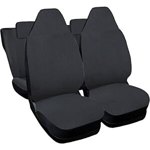 Auto Accessori Lupex Housses de siège Auto, compatibles Housses de siège Auto pour Twingo, Gris Foncé, Made in Italy, sièges Avant et arrière, Tissu Polyester, intérieures de Voiture - Publicité