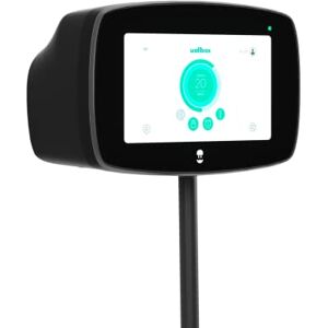 Wallbox Chargeur Commander 2 pour véhicules électriques Puissance réglable jusqu'à 22 kW, câble de charge Type 2, 5m, écran tactile 7", lecteur de carte RFID, Wi-Fi et Bluetooth, OCPP - Publicité