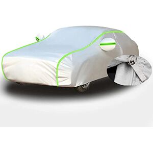 Favoto Bâche Voiture Housse de Protection Auto Exterieur Couverture  Imperméable pour SUV avec Ouverte Latérale pour Cabine, Coton Respirant,  Anti UV