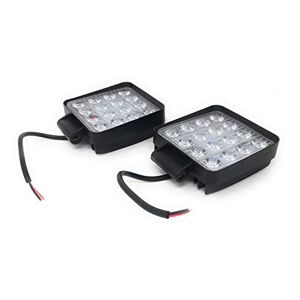 tempo di saldi ALPHA DIMA 2X 48W LED Lampes de Travail Flood LED Véhicule Phare Bar - Publicité