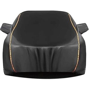 SXLHZPD bâche voiture Anti-grêle universelle Housse De Voiture Extérieure Complète Compatible Avec Audi/A1 A2 A3 A4 A4L A5 A6 A6L A7 A8 A8L   Bâche De Voiture Anti-grêle Oxford Plus Coton Résistant Aux Rayure - Publicité