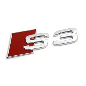 Audi Embleme S3 Original avec Logo Exterieur Chrome - Publicité