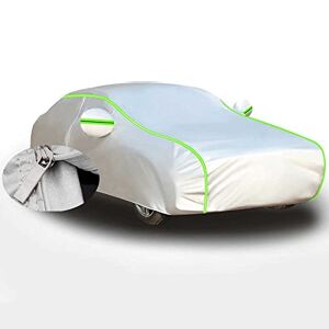 Favoto Bâche Voiture Exterieur Housse de Protection Couverture Imperméable  Auto, Ouverte Latérale pour Cabine, Doublure en Coton Respirant, Anti UV