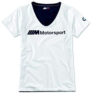 BMW *  M Motorsport T-Shirt pour Femme avec Logo - Publicité