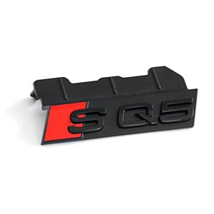 Audi 80A071805 SQ5 Clip Plaque de calandre Noir/Rouge - Publicité