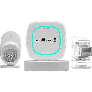 Wallbox Kit Pulsar Plus (Chargeur de véhicule électrique, compteur de puissance et câble Dock) 22 kW, 5 m, T2 Blanc - Publicité