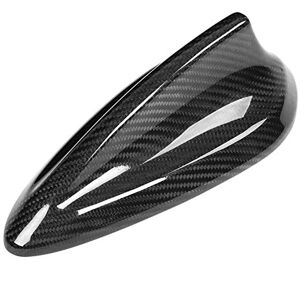 OKBY Garniture de couverture en Fiber de carbone d'antenne d'aileron de requin de voiture pour la série 2 F22 2014-2017 22.5 * 9.7 * 7cm (série 2 3 5 7 F22 F30 F35 F34 F32 F33 F80) - Publicité