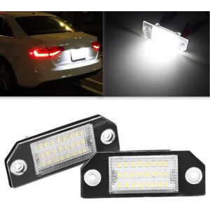 Akozon Reminnbor 2pcs 24 LED Lampe plaque d'immatriculation de Perles LED pour C-MAX MK2 - Publicité