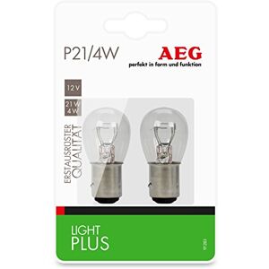 AEG 97283 Ampoules Light Plus P21/4W, 12 V, 2 pièces - Publicité