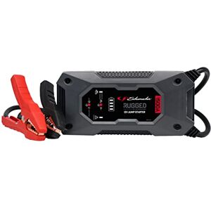 Schumacher Rugged SBX 462 Booster Batterie Lithium ION 1500A 12V Voiture jusqu'à 7,0L Essence / 5,0L Diesel Lampe Torche Super Puissante Port USB 2,4A Sortie / 2,0A Entrée Protection IP64 - Publicité