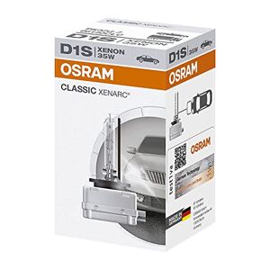 Osram 66140CLC Xenarc Classic Ampoules Xenon D1S, 35 W ORIGINAL D1S HID, OEM Lampe à Décharge, Boîte pliante, 1 pièce - Publicité