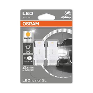 Osram LEDriving SL, Off-road ≙ P27/7W, 12V, LED Retrofits, lampes de signalisation à LED de couleur ambre, 3548YE-02B, double blister (2 pièces) - Publicité